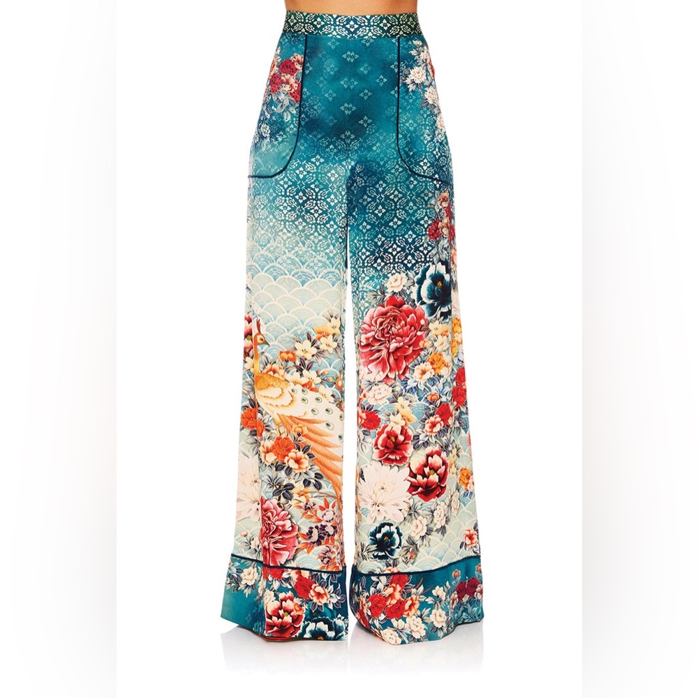 NEW w/ tags Camilla Her Heirloom Silk Pants XS